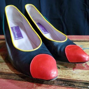 Vintage Phyllis Poland Multi-Color Pumps